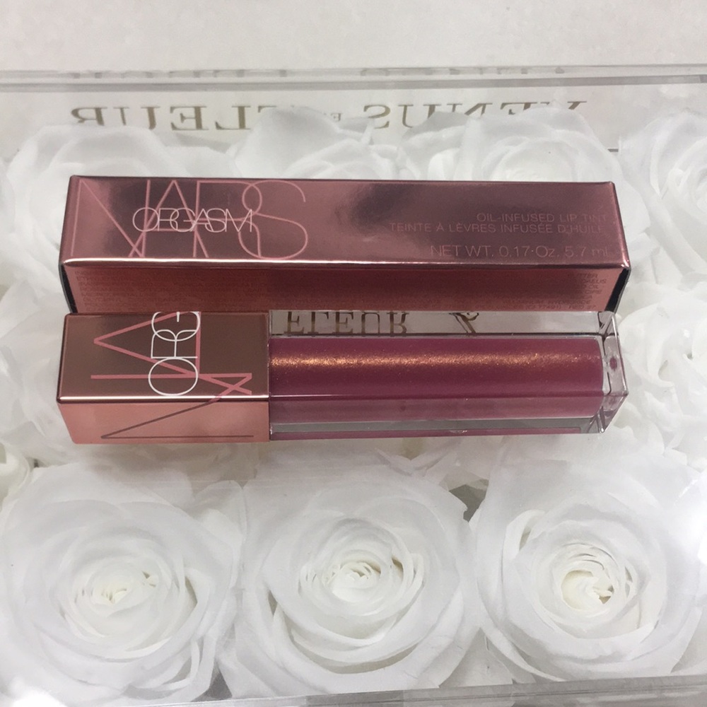 NEW FULL SIZE NARS ORGASM oil-infused lip tint